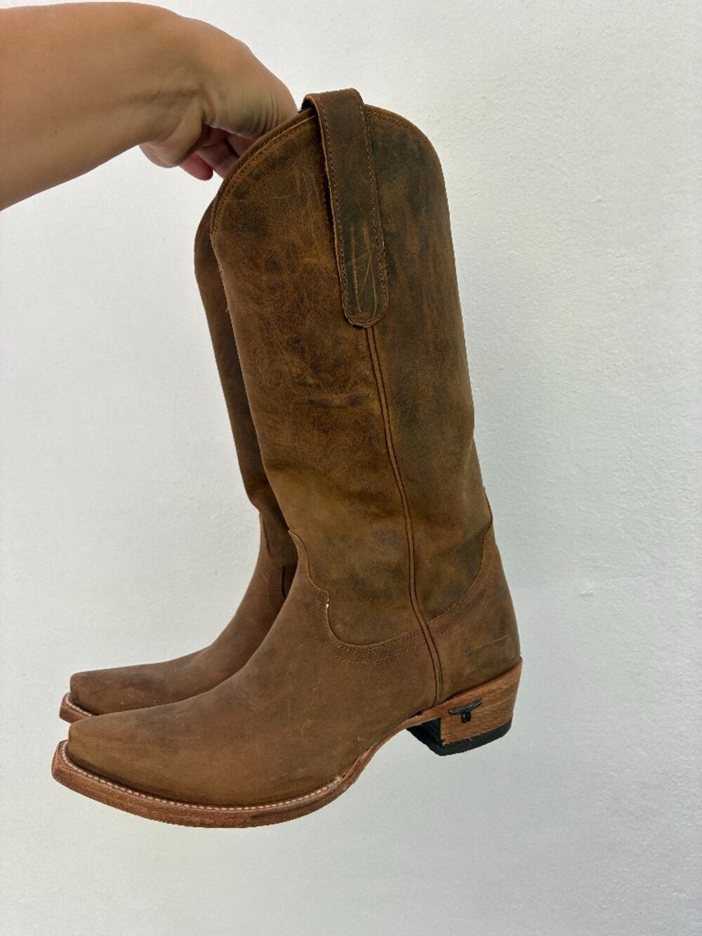 Lane Emma Jane Cowboy Boots 7.5 EUC worn once